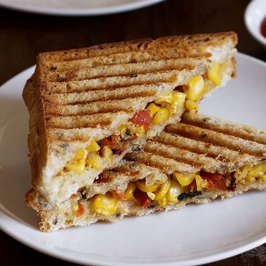 Fresh cheese corn sandwich available for online order at Foodwizo